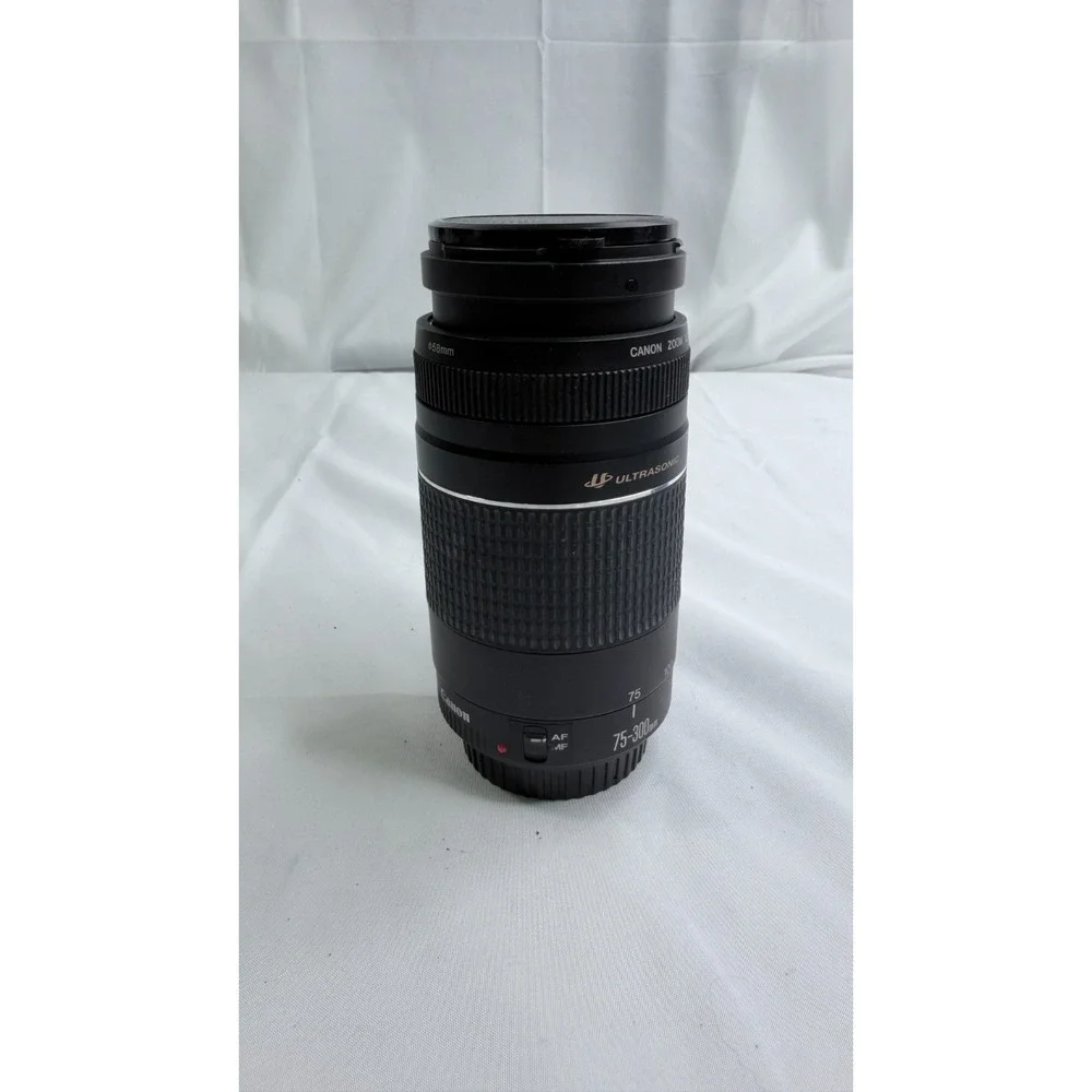 Canon EF 75-300mm f/4-5.6 II USM Ultrasonic Zoom Lens Tested Working